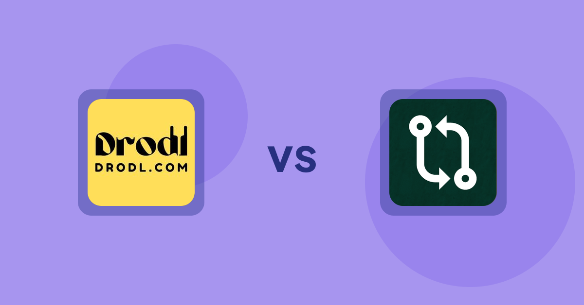 Shopify Product Display Apps: Drodl: Hide SoldOut Products vs Compareder ‑ Product Compare