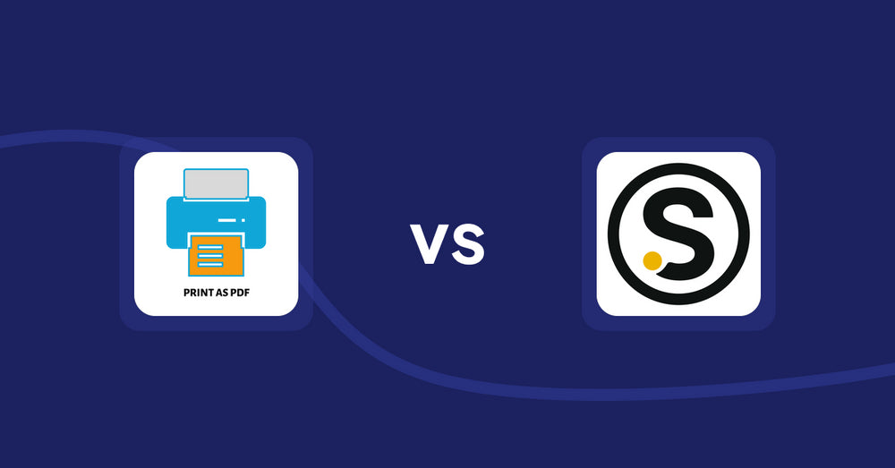 Shopify Product Display Apps: LitPDP ‑ Print as PDF vs. seedtrace Transparency App