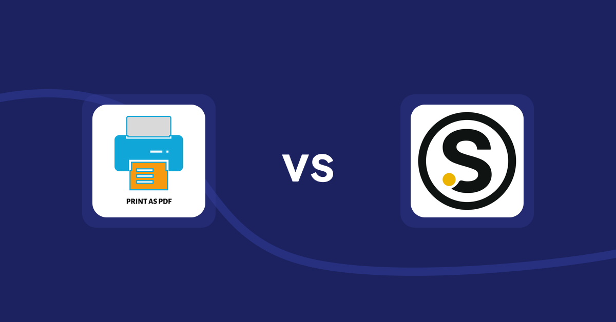Shopify Product Display Apps: LitPDP ‑ Print as PDF vs. seedtrace Transparency App