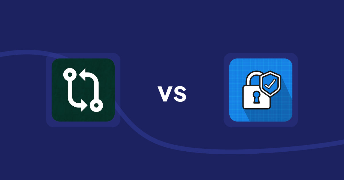 Shopify Product Display Apps: Compareder ‑ Product Compare vs B2B Essential Locks