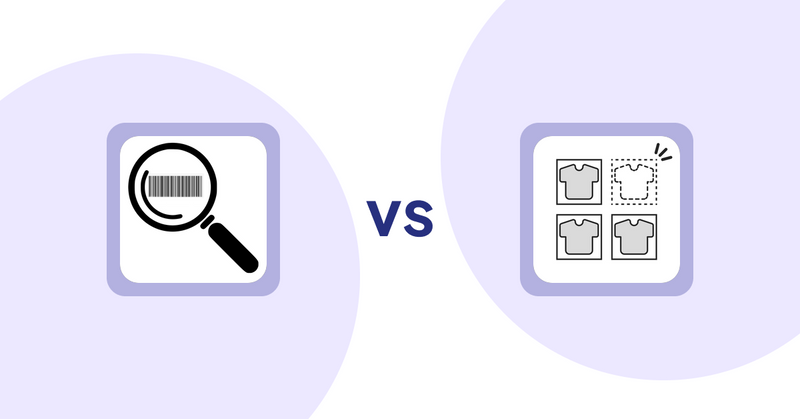 Shopify Product Display Apps: ScanZ ‑ Find and Import Easy vs シンプル売り切れ非表示｜在庫切れ商品の表示変更
