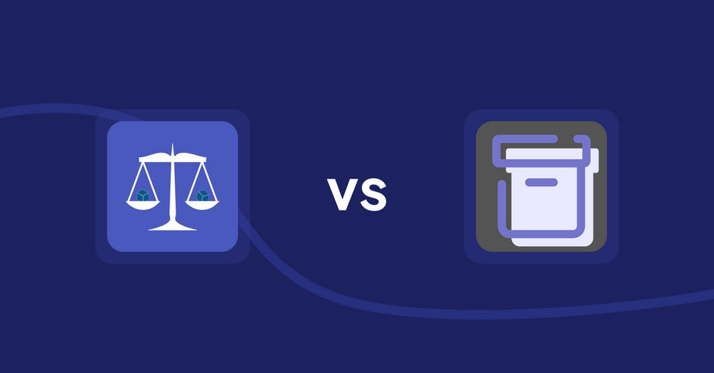 Shopify Product Display Apps: Equate ‑ Product Compare vs Shelfify