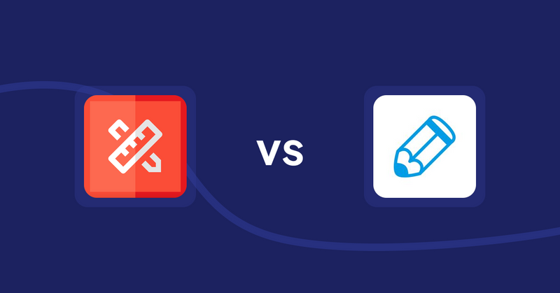 Shopify Product Display Apps: RT: Size Chart, Size Guide vs Writer Sofia