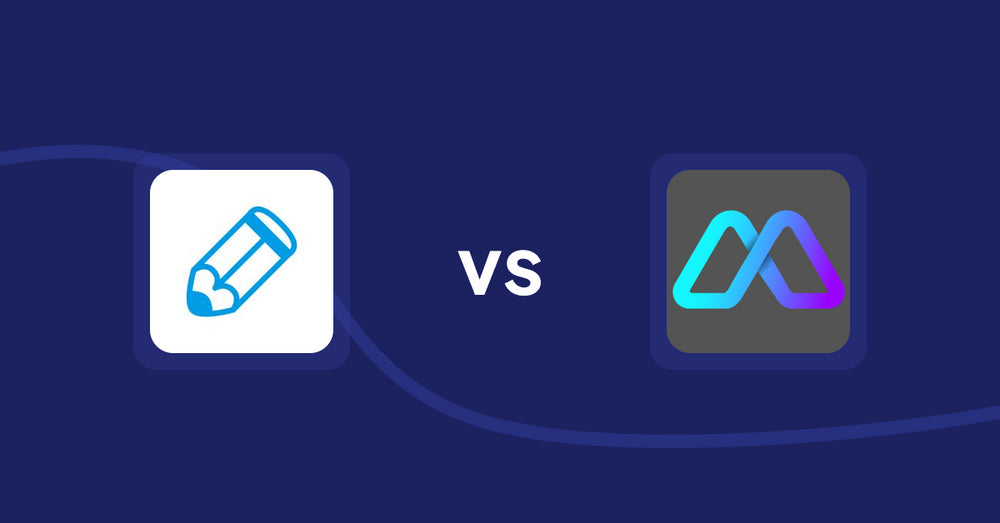 Shopify Product Display Apps: Writer Sofia vs Metadrob: Create Virtual Store