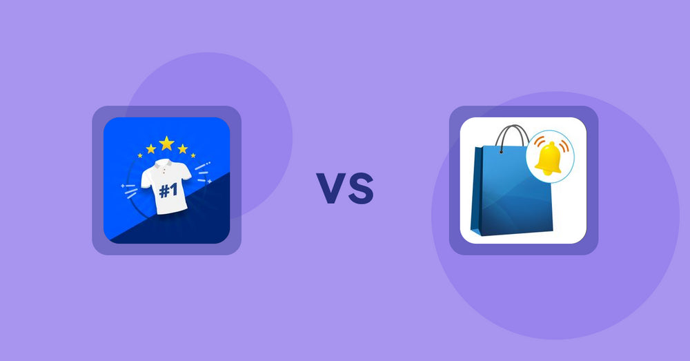 Shopify Product Display Apps: Popular Products on Your Store vs CartBar ‑ Product Purchase Bar