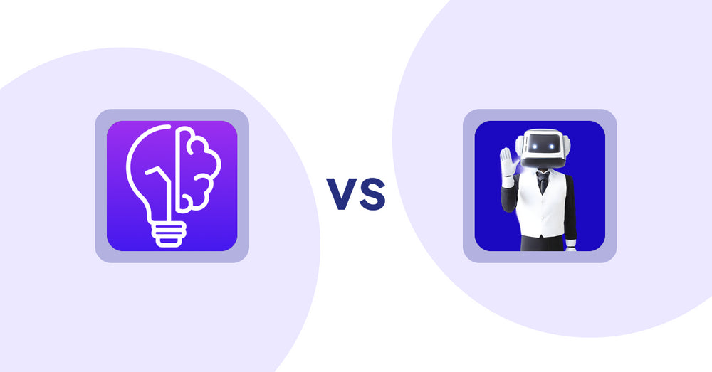 Shopify Product Display Apps: GoWise: AI Product Description vs ShopCierge — AI Sales Chatbot