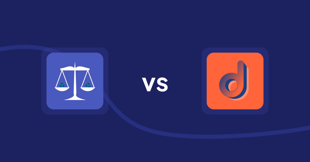 Shopify Product Display Apps: Equate ‑ Product Compare vs Social Shopper Pro ‑ Instagram