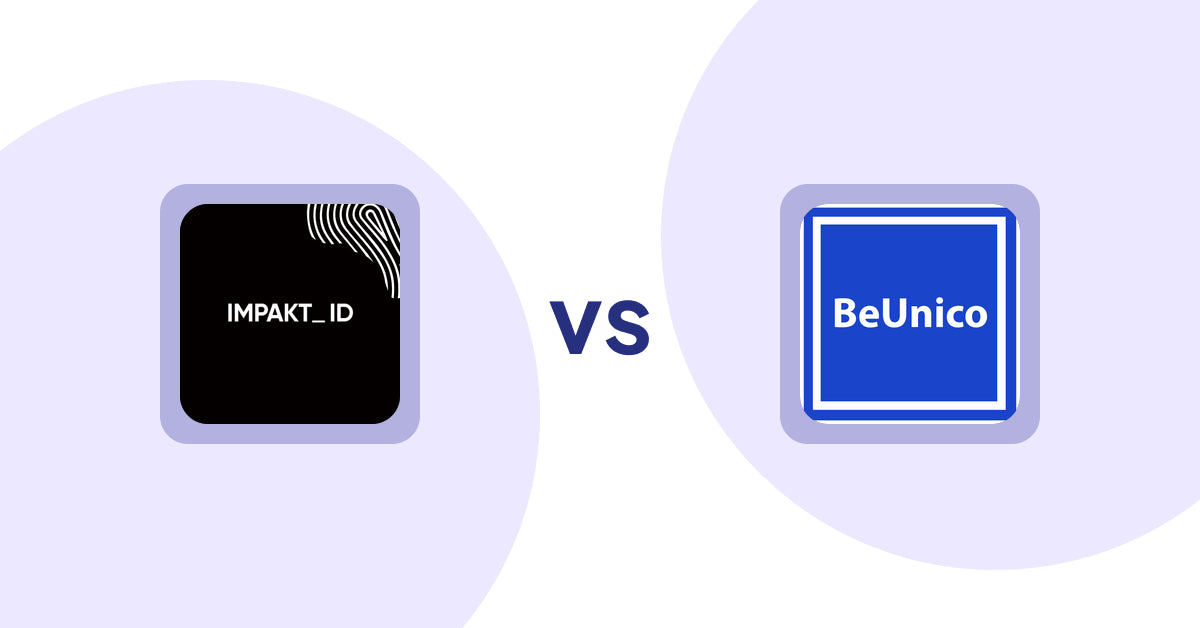 Shopify Product Display Apps: IMPAKT ID: Fashion CO2 Tracker vs BeUnico