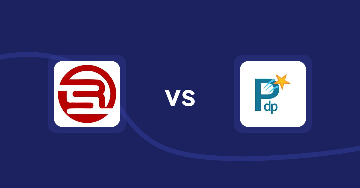 Shopify Product Display Apps: Robosize: AI Size Recommender vs. PDP Star