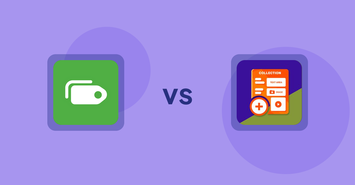 Shopify Metafield Apps: Power Tools Bulk Edit Tags vs. Collection Additional Fields