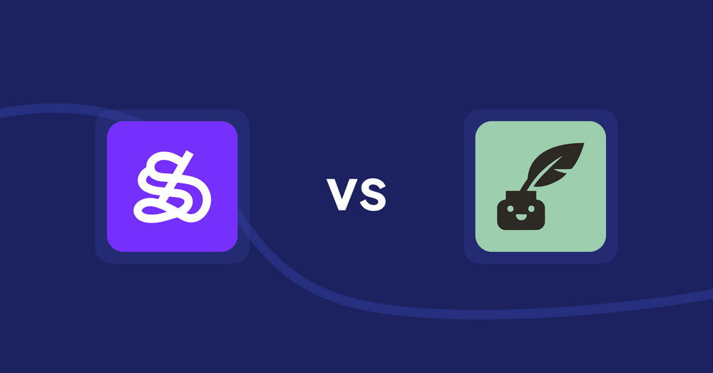 Shopify Product Display Apps: WeShop AI: Model & Product Photo vs Copybuddy