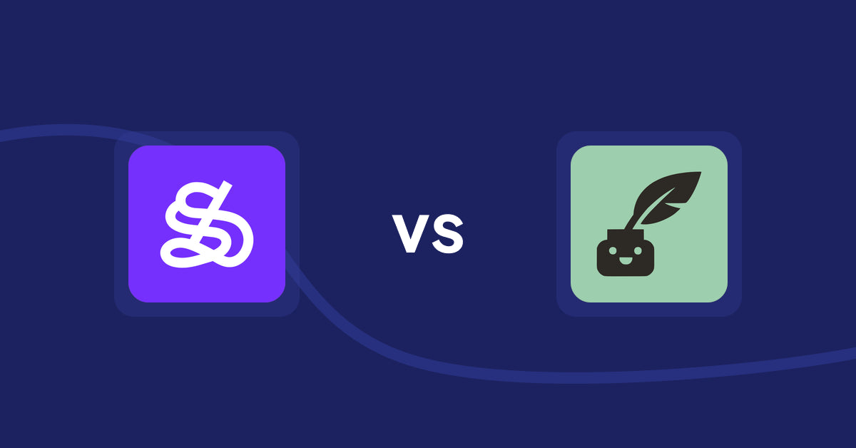 Shopify Product Display Apps: WeShop AI: Model & Product Photo vs Copybuddy