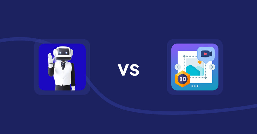 Shopify Product Display Apps: ShopCierge — AI Sales Chatbot vs ProductSlider Pro