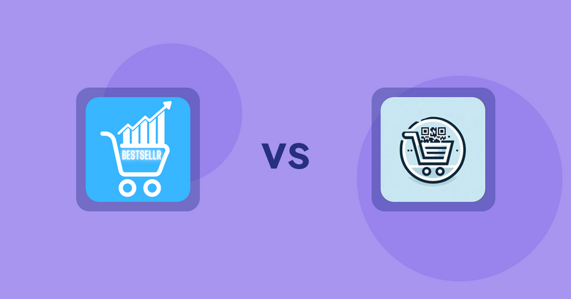Shopify Product Display Apps: Bestsellr vs QR Cartify