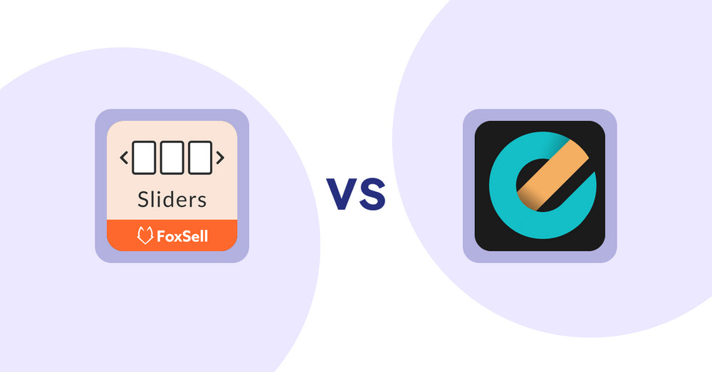 Shopify Product Display Apps: FoxSell Slider & Carousel vs Price Calculator by Dimensions