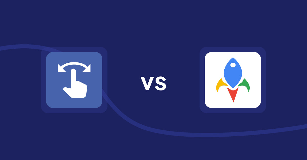 Shopify Product Display Apps: HypeSwipe: Swipes to Sales vs Jedi Back In Stock Admin Alert