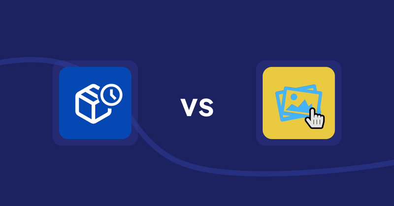 Shopify Product Display Apps: PreOrder Alpha vs Singleton | Second Image Hover