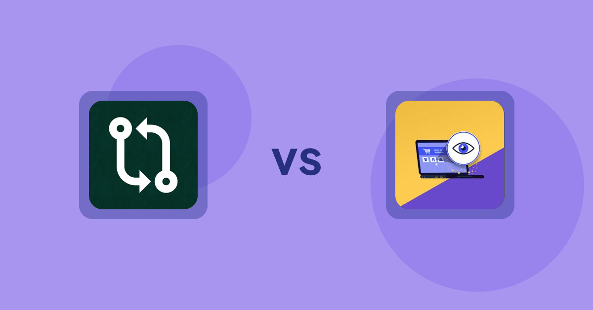 Shopify Product Display Apps: Compareder ‑ Product Compare vs ReVisit‑Recent Viewed Products