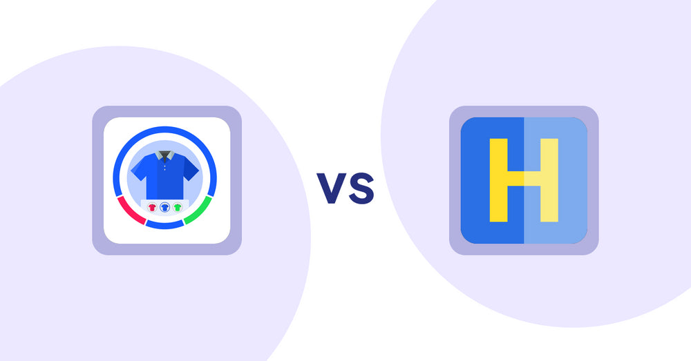 Shopify Product Display Apps: EVS ‑ Easy Variation Swatches vs HiVar : Hide Sold Out Variants