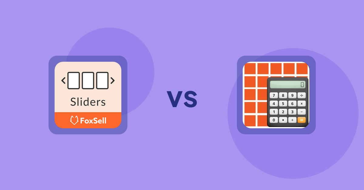 Shopify Product Display Apps: FoxSell Slider & Carousel vs DIY Quantity Calculator