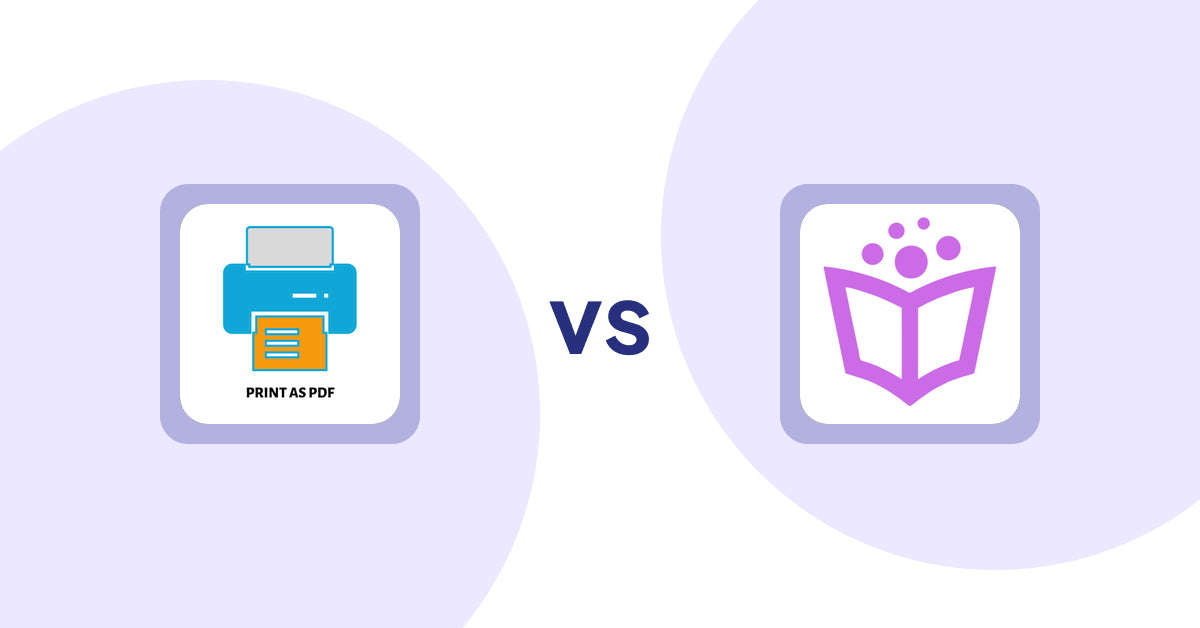 Shopify Product Display Apps: LitPDP ‑ Print as PDF vs LitPDF Catalog Line Sheets