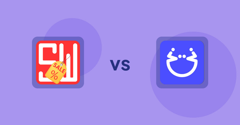 Shopify Product Display Apps: Super Watermarks ‑ Badges vs Pasilobus Wishlist Supply List