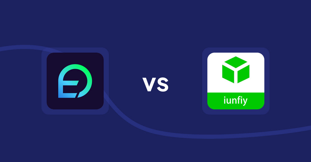 Shopify Product Display Apps: EasyDisplay: Product Showcase vs iunfiy • Related Products