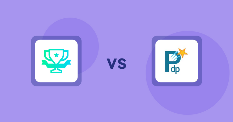 Shopify Product Display Apps: らくらくランキング表示アプリ｜リテリア Ranking vs PDP Star