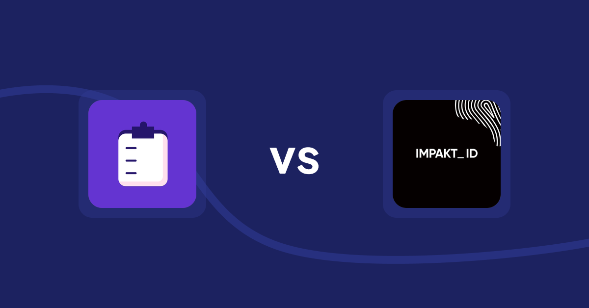 Shopify Product Display Apps: WSH Order Form & ReOrder vs IMPAKT ID: fashion CO2 tracker