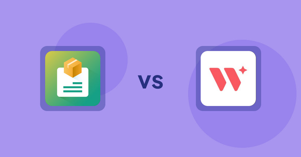 Shopify Product Display Apps: Product Descriptions by AMP vs Wizart Visualizer