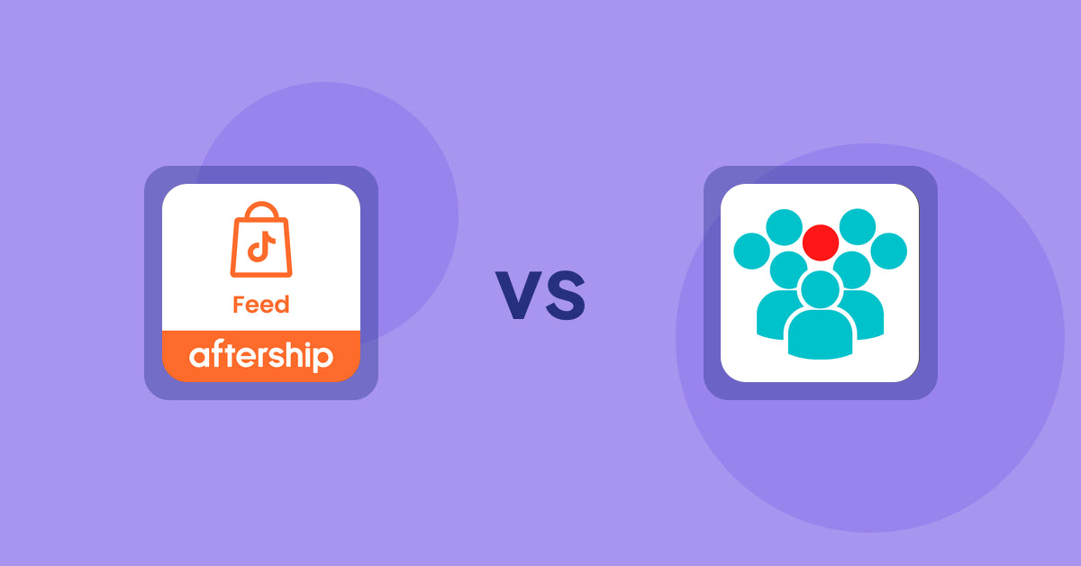 Shopify Product Display Apps: AfterShip Feed for TikTok Shop vs Today's Project Urgency Stock