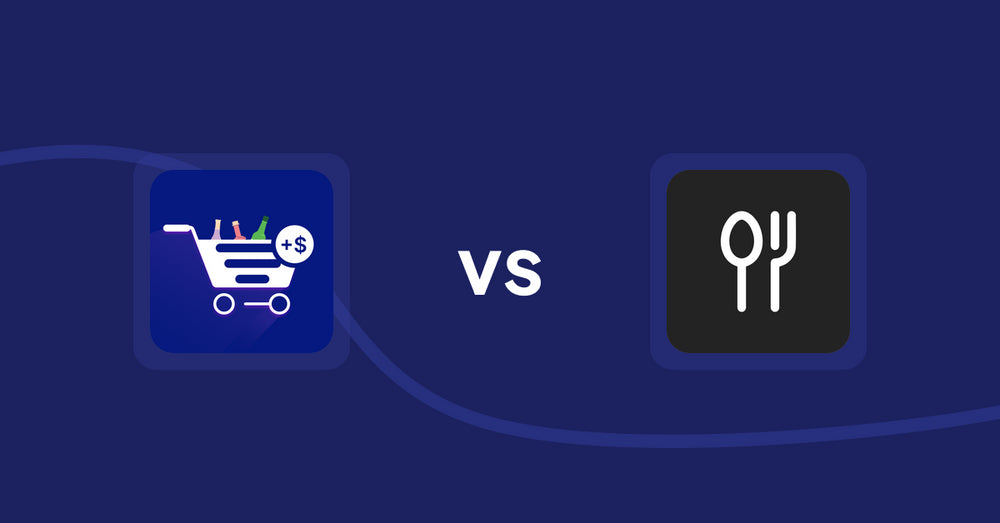 Shopify Product Display Apps: Pfand ‑ Deposit & Cart Fee vs ServeUp ‑ Restaurant Menu
