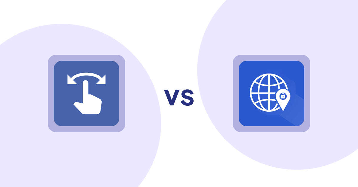 Shopify Product Display Apps: HypeSwipe: Swipes to Sales vs Addify ‑ Country Restrictions