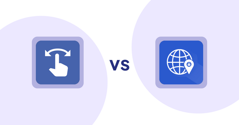 Shopify Product Display Apps: HypeSwipe: Swipes to Sales vs Addify ‑ Country Restrictions