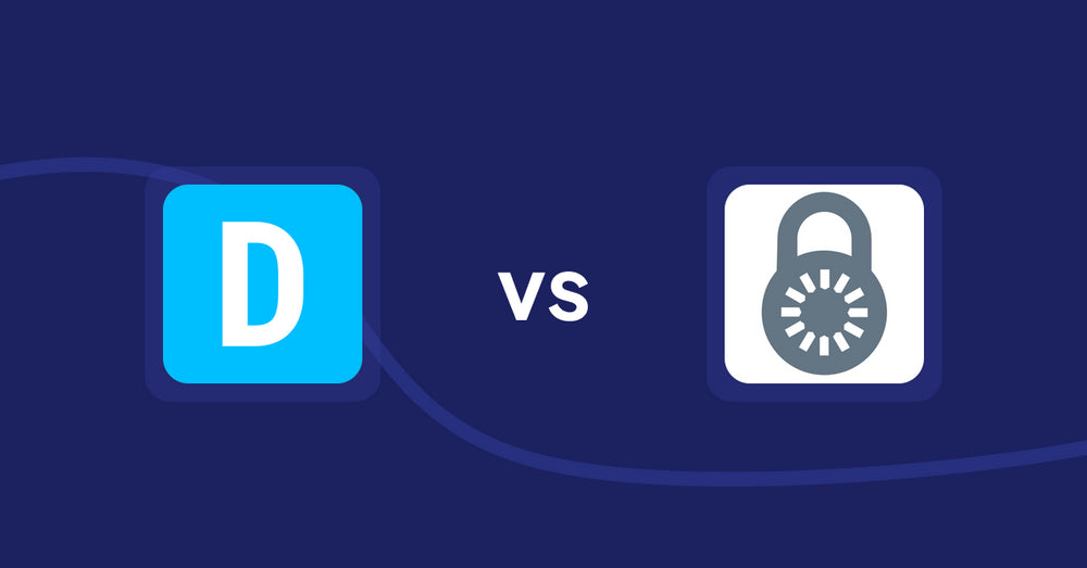 Shopify Product Display Apps: Dual Price Display by T2 vs Reveal Lock Manager