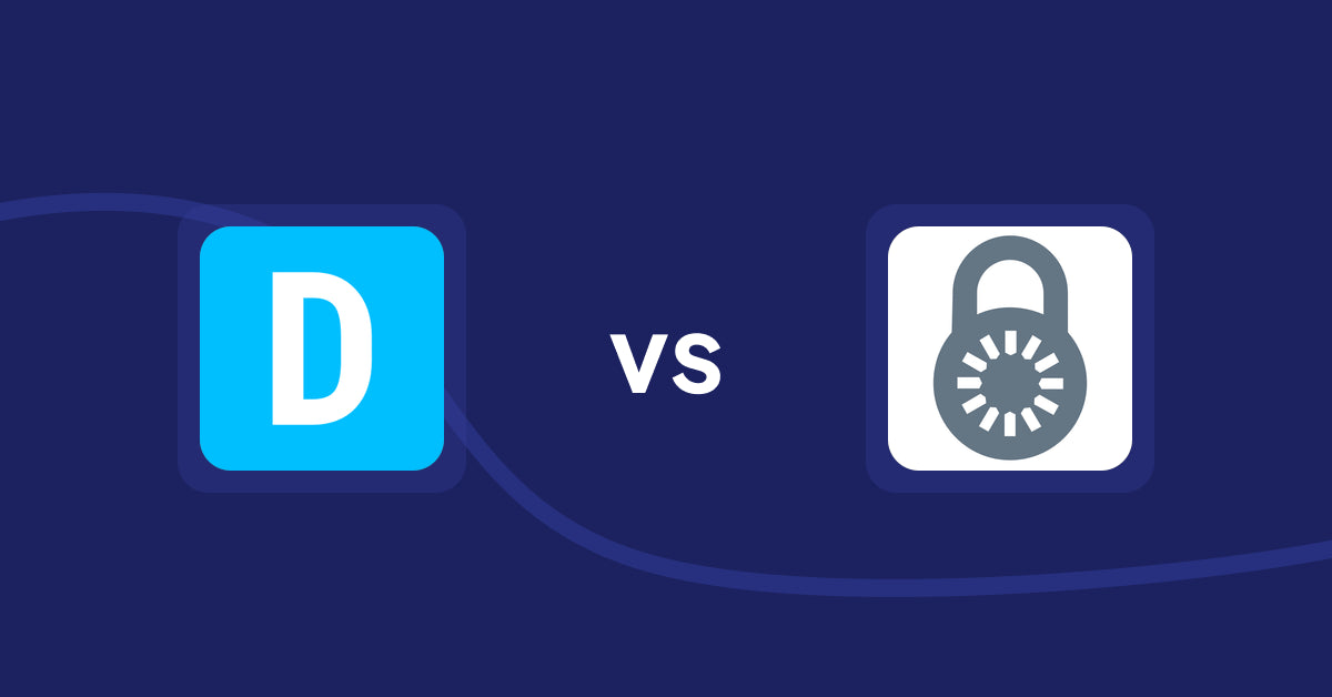 Shopify Product Display Apps: Dual Price Display by T2 vs Reveal Lock Manager