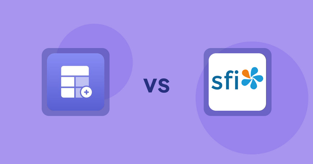 Shopify Product Display Apps: Eazy Specification Tags Table vs Already in your Cart