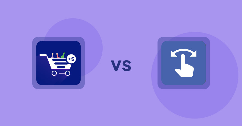 Shopify Product Display Apps: Pfand ‑ Deposit & Cart Fee vs HypeSwipe: Swipes to Sales