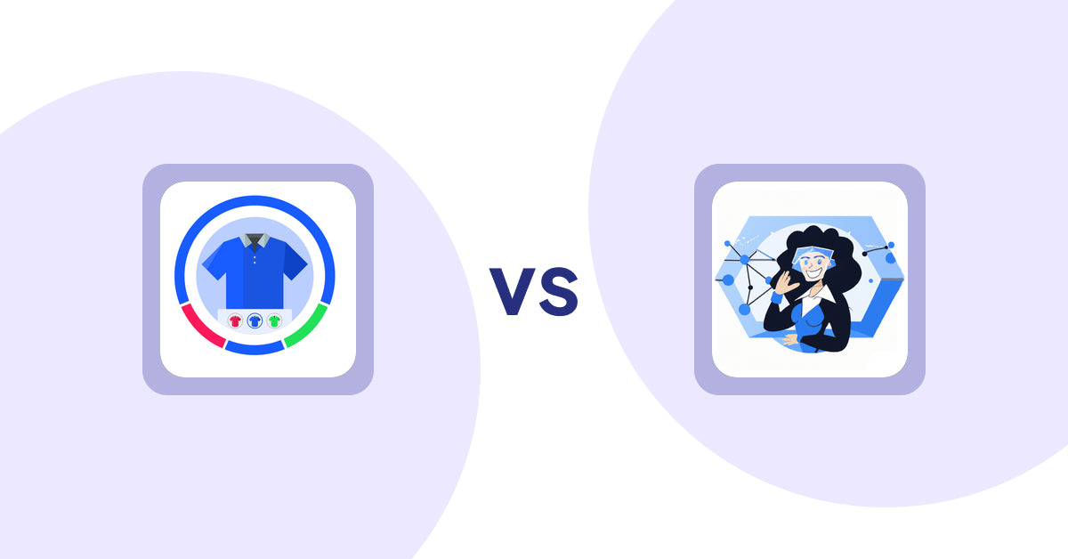 Shopify Product Display Apps: EVS ‑ Easy Variation Swatches vs Eva AI: Optimize Descriptions