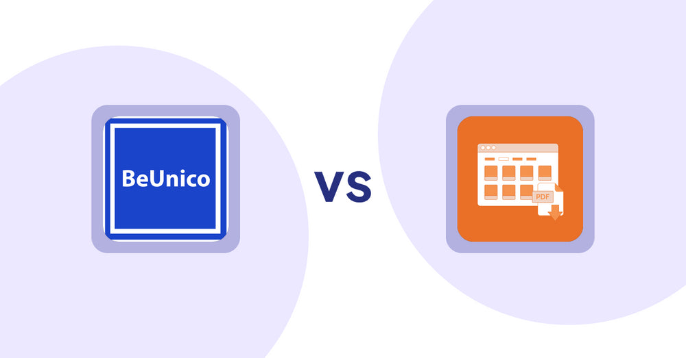 Shopify Product Display Apps: BeUnico vs Meetanshi PDF Product Catalog