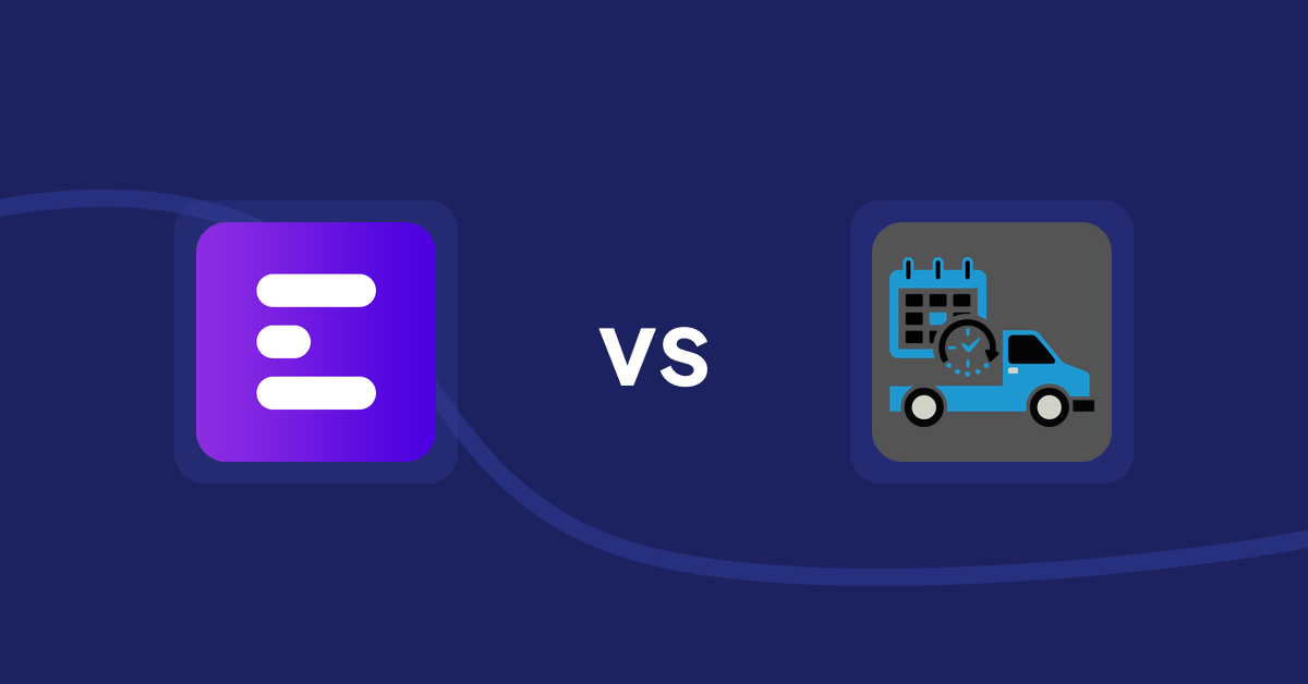 Shopify Product Display Apps: ANG Extra Menu vs H3 Estimated Delivery