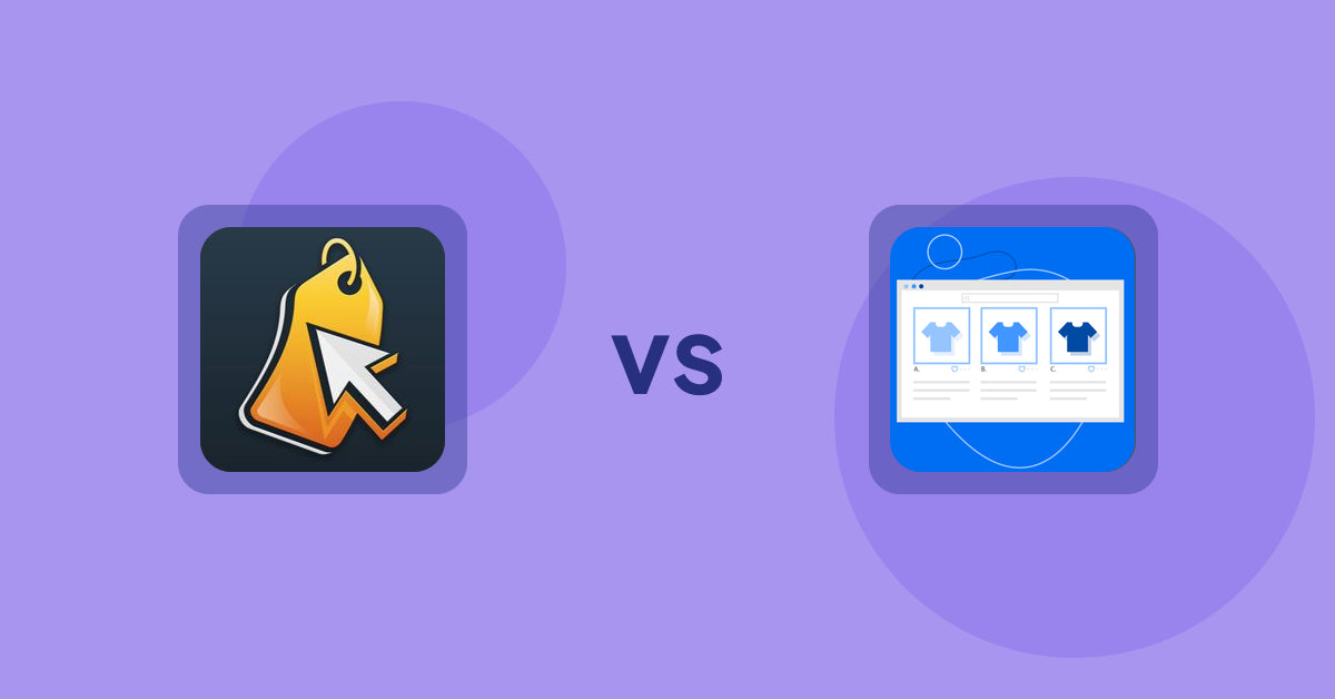 Shopify Product Display Apps: Iconic: Product Features vs. Hura Product Showcase Builder