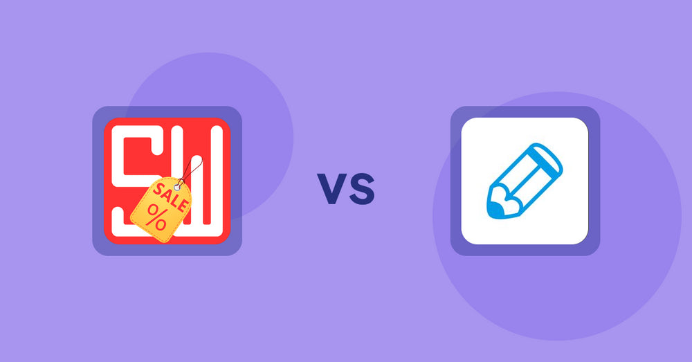 Shopify Product Display Apps: Super Watermarks ‑ Badges vs Writer Sofia