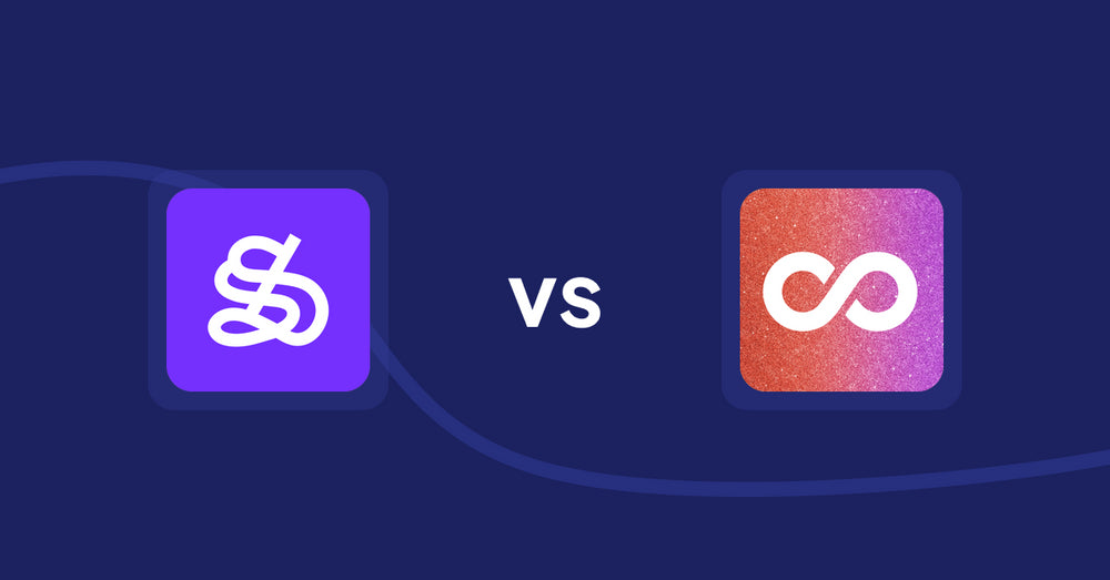 Shopify Product Display Apps: WeShop AI: Model&Product Photo vs Infinite Scroll Pro
