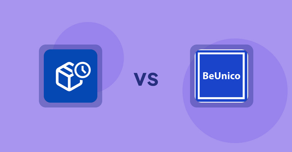 Shopify Product Display Apps: PreOrder Alpha vs BeUnico