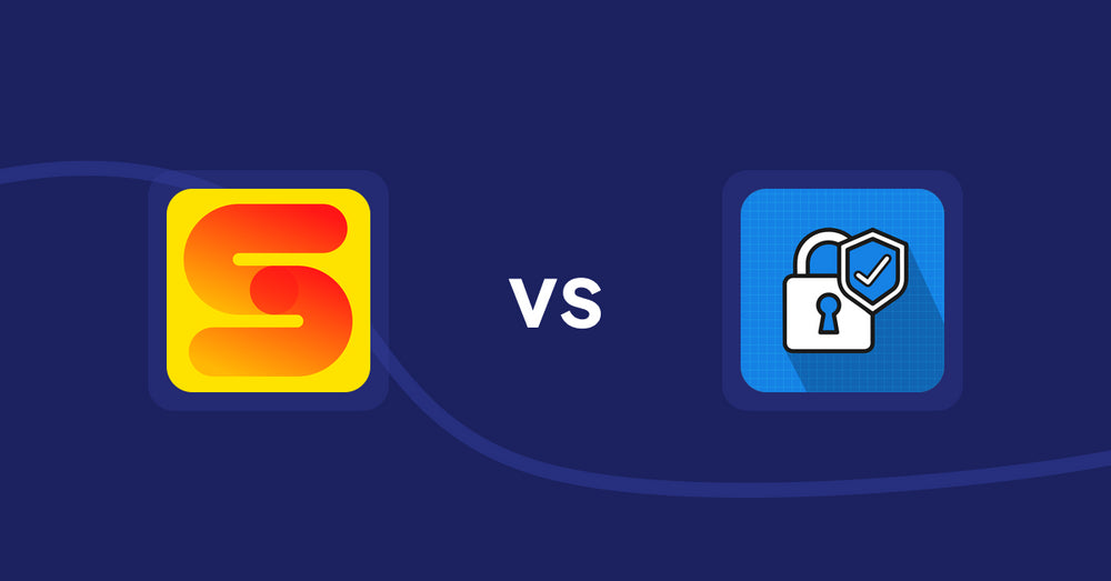 Shopify Product Display Apps: ST: Inventory & Sold Count pro vs B2B Essential Locks