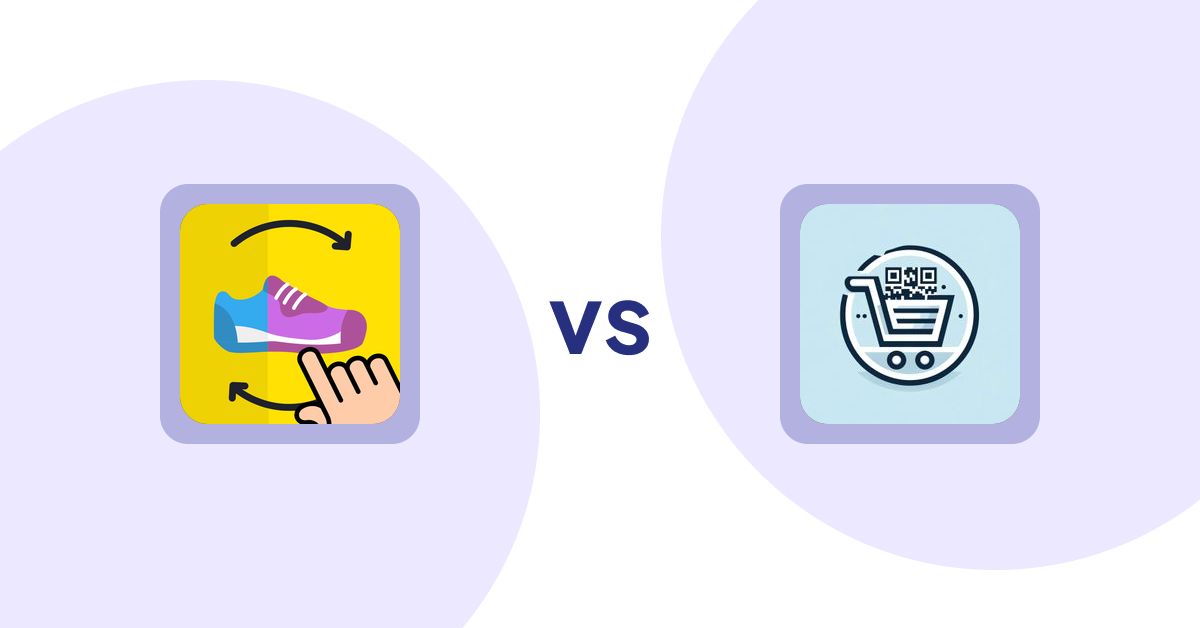 Shopify Product Display Apps: GG Quick View & Hover Slider vs QR Cartify