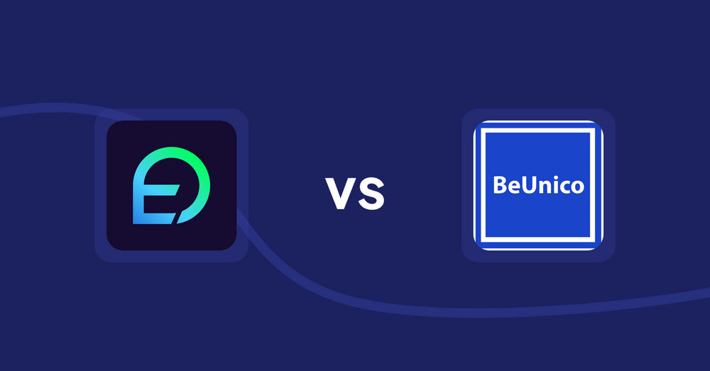 Shopify Product Display Apps: EasyDisplay: Product Showcase vs. BeUnico