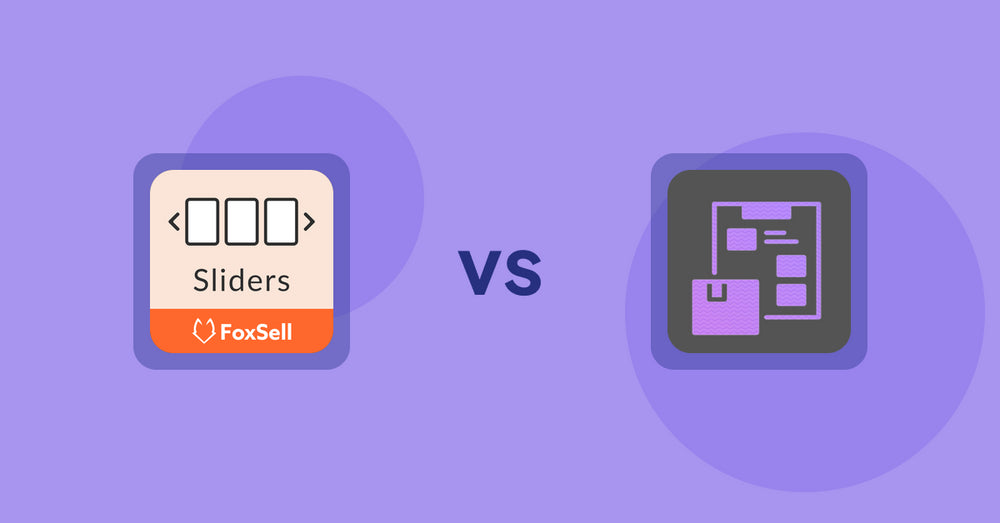 Shopify Product Display Apps: FoxSell Slider & Carousel vs TezPDF: Product Catalogs