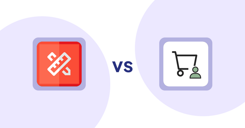 Shopify Product Display Apps: RT: Size Chart, Size Guide vs シンプル会員注文割引｜お手軽ログインセール設定